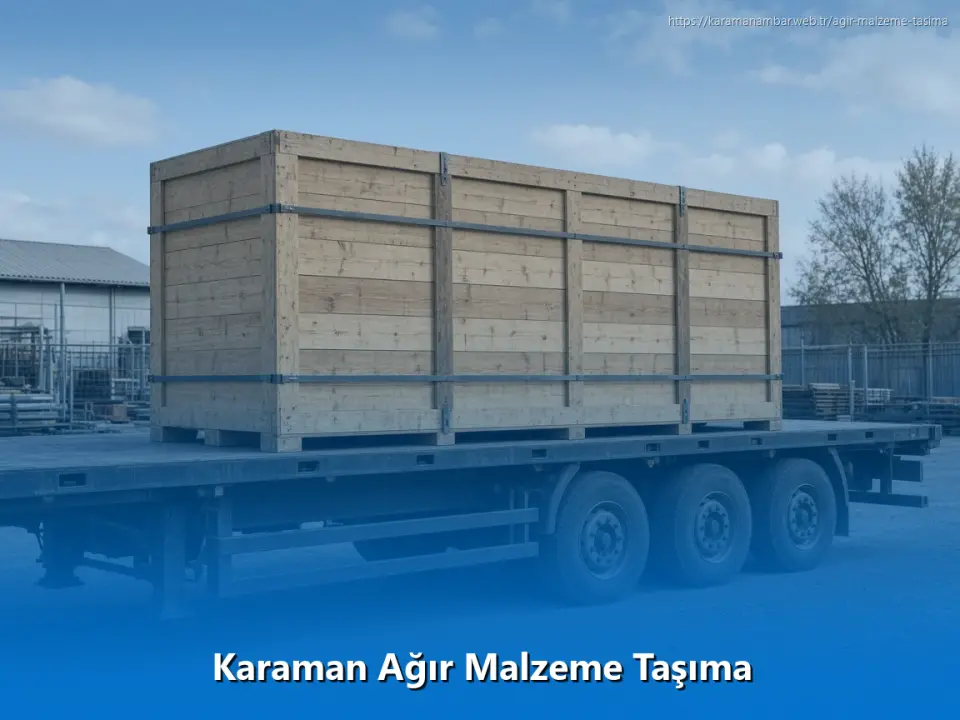 Karaman Ağır Malzeme Taşıma